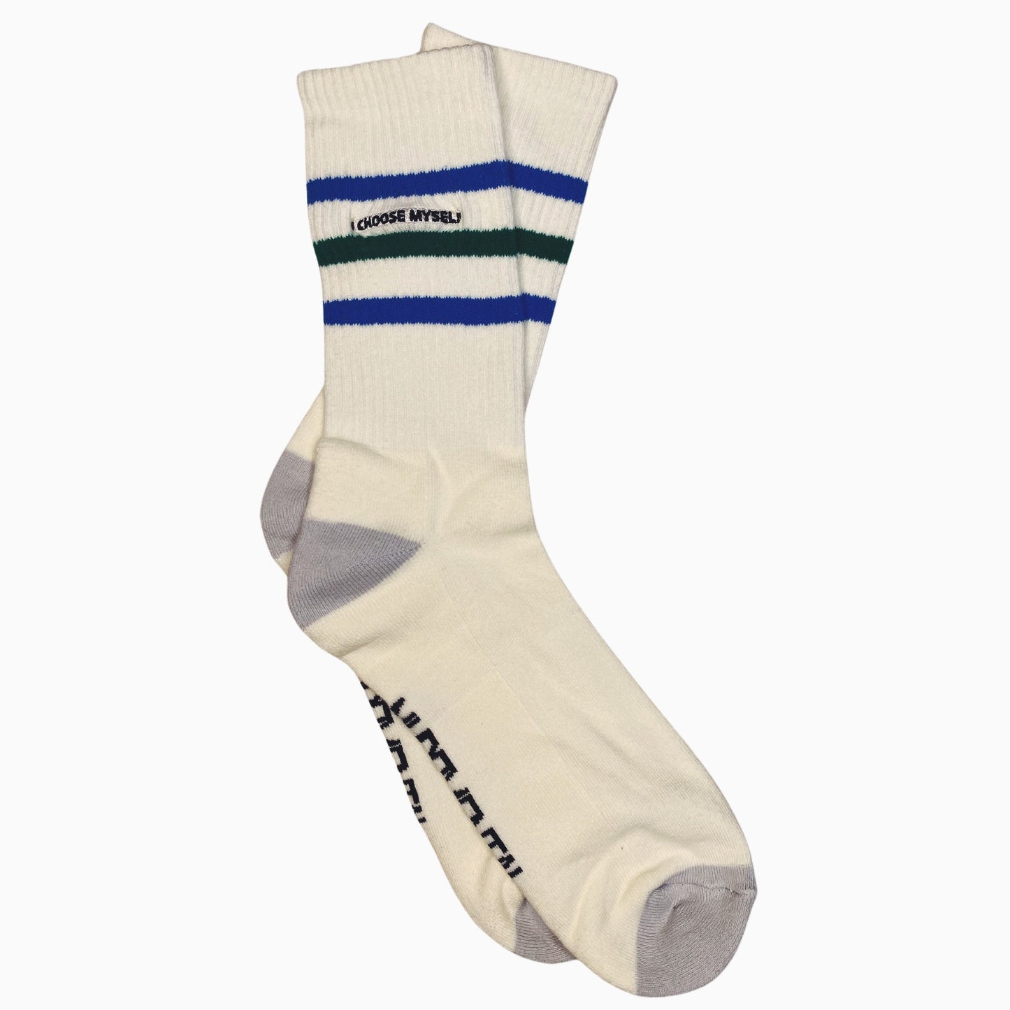 I Am Power Crew Socks - Nudemental